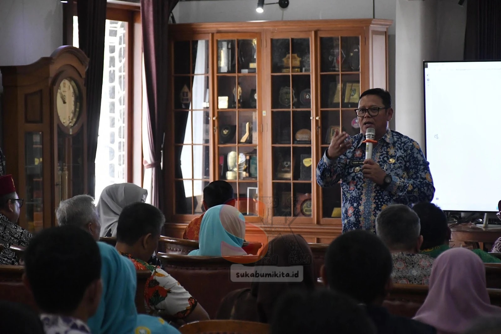 Pemkot Sukabumi Gelar Rakor Virtual Bersama KPK Cegah Korupsi