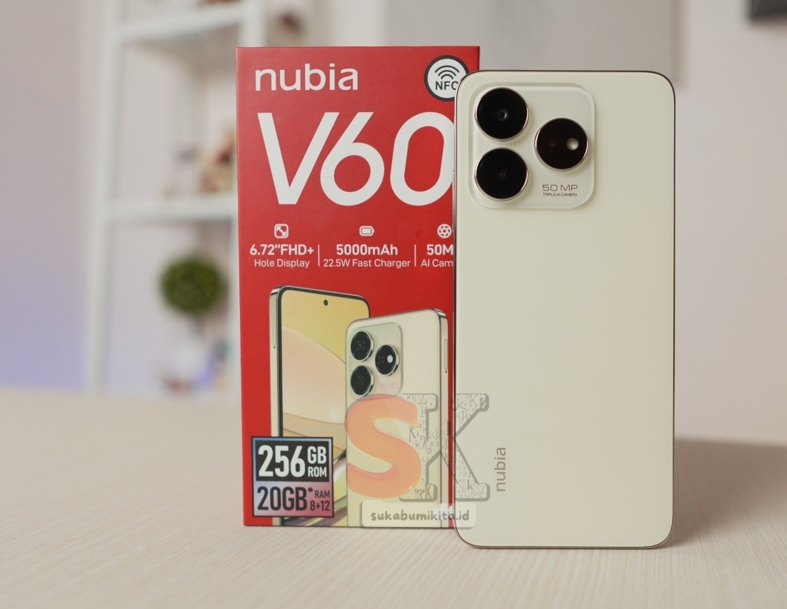 Nubia V60: Fitur Private Space dan NFC untuk Transaksi Aman