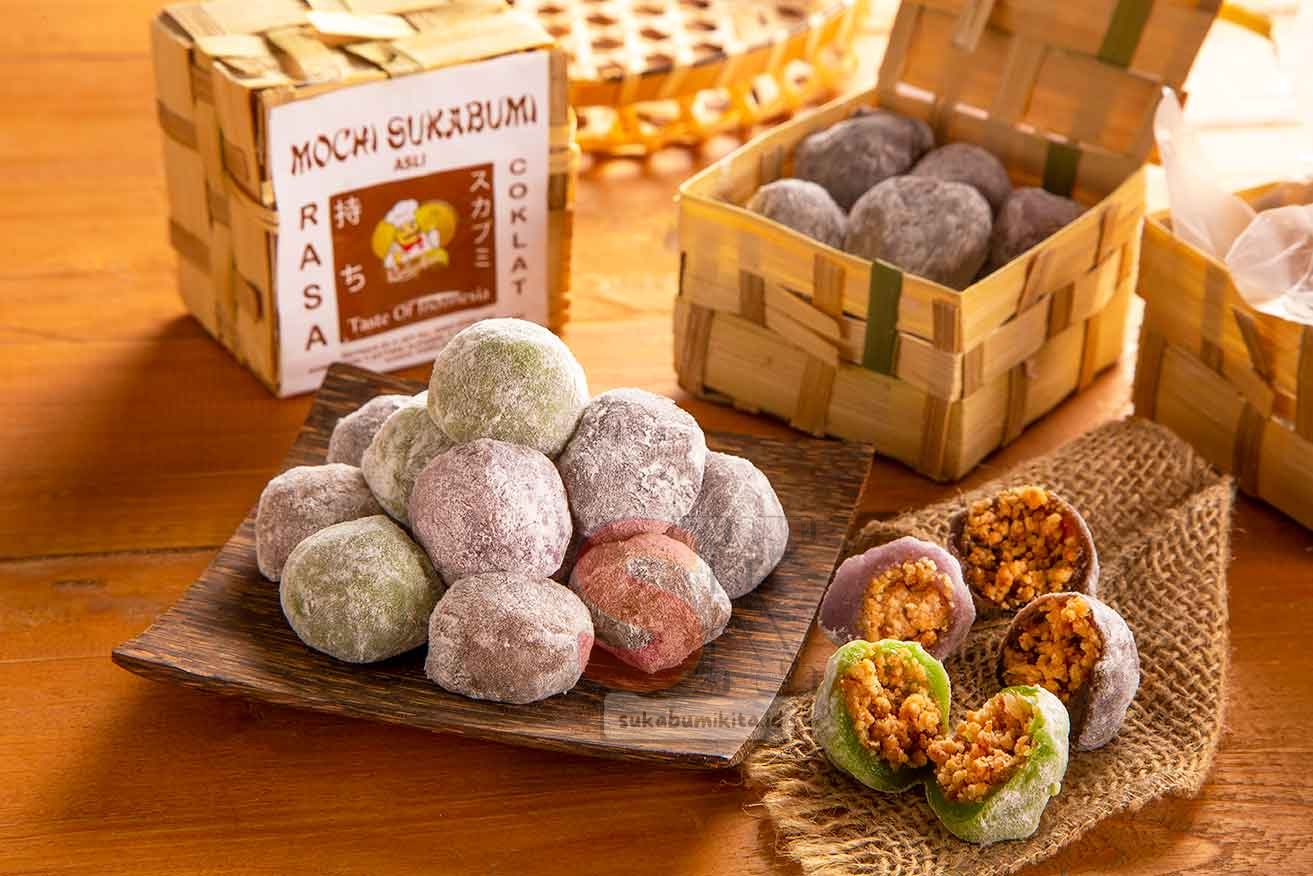 Moci, Kue Tradisional Jepang yang Jadi Ikon Khas Kota Sukabumi