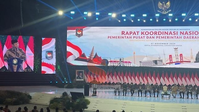 Rakornas: Prabowo Tegaskan Kesatuan Kebijakan Pusat-Daerah
