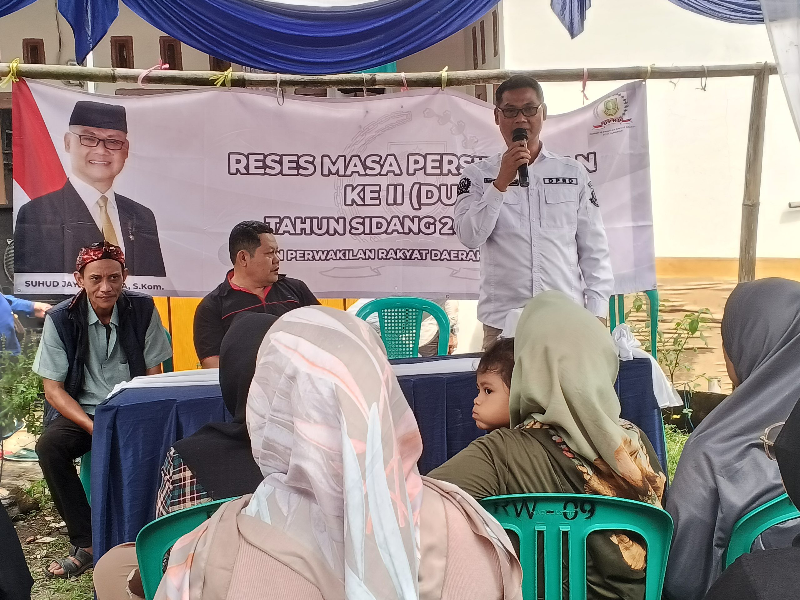 Reses di Nanggeleng, Suhud Jaya Kusuma Serap Aspirasi Warga Kota Sukabumi