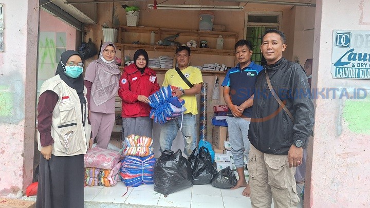 BSMI Sukabumi Gelar Bakti Sosial, Bantu Warga Terdampak Bencana di Cikembar