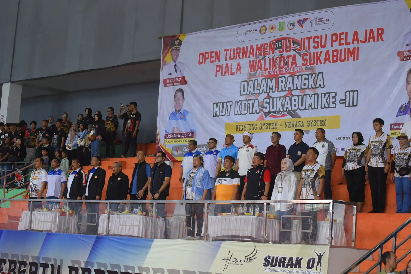 Meriah! 350 Peserta Ramaikan Kejuaraan Nasional Jiu Jitsu Wali Kota Cup 2025 di Sukabumi