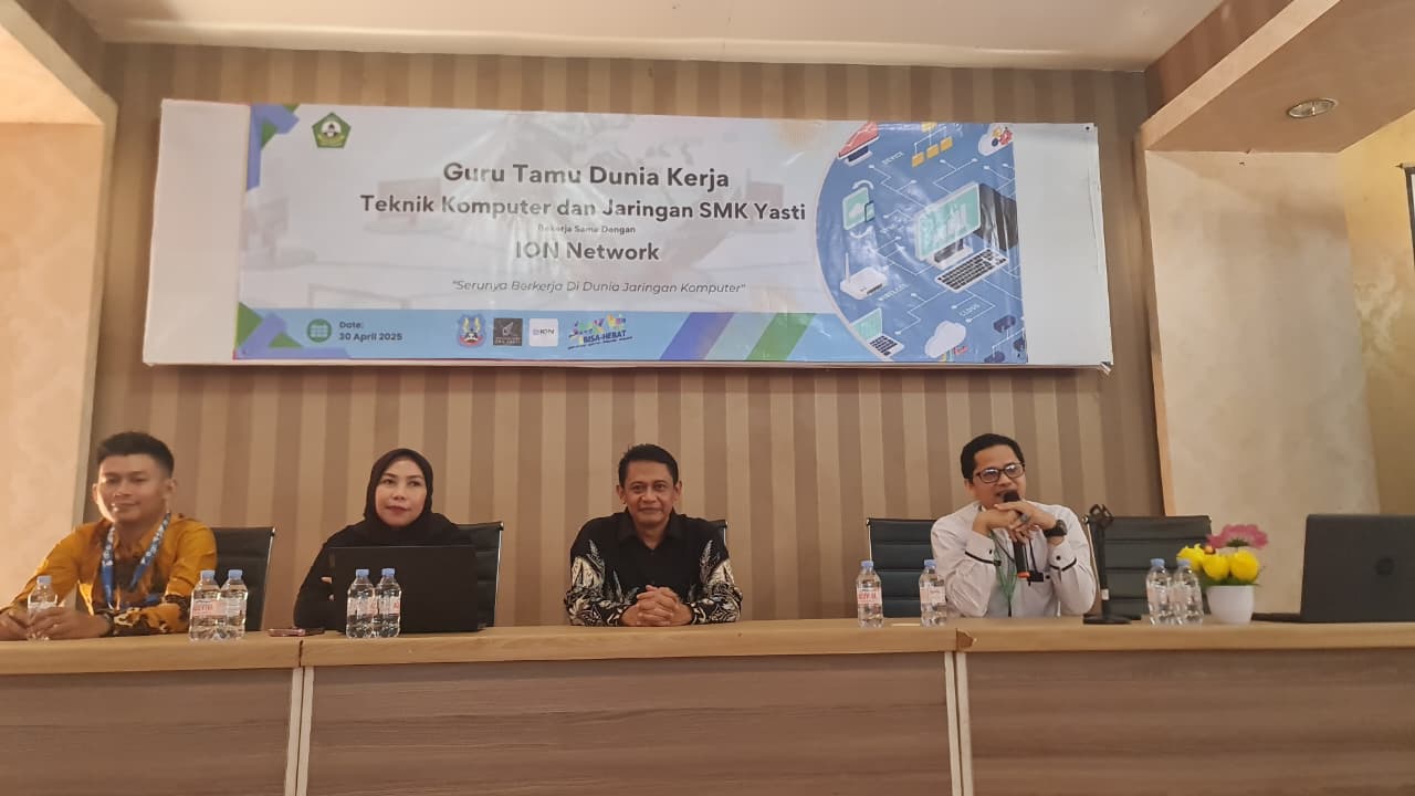 Gandeng ION Network, SMK Yasti Sukabumi Pastikan Siswa TKJ Siap Kerja di Dunia Digital