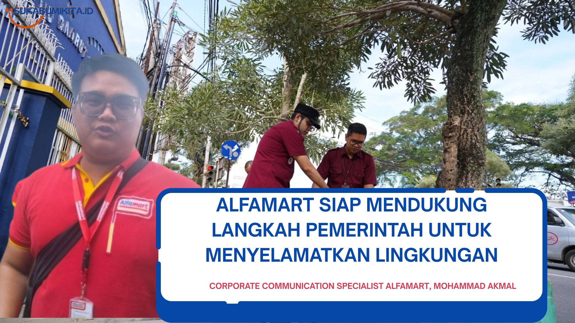 Alfamart Donasikan 200 Bibit Pohon untuk Kota Sukabumi