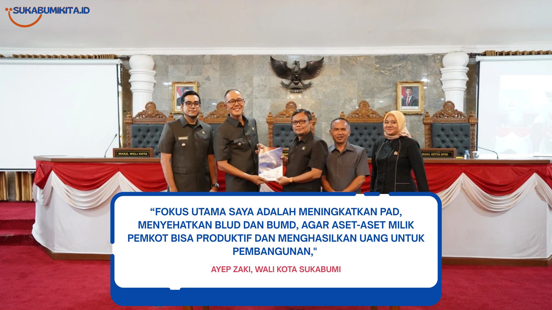 DPRD Kota Sukabumi Bahas Laporan APBD 2024 dan RPJMD 2025-2029, Fokus Naikkan PAD dan Reformasi OPD