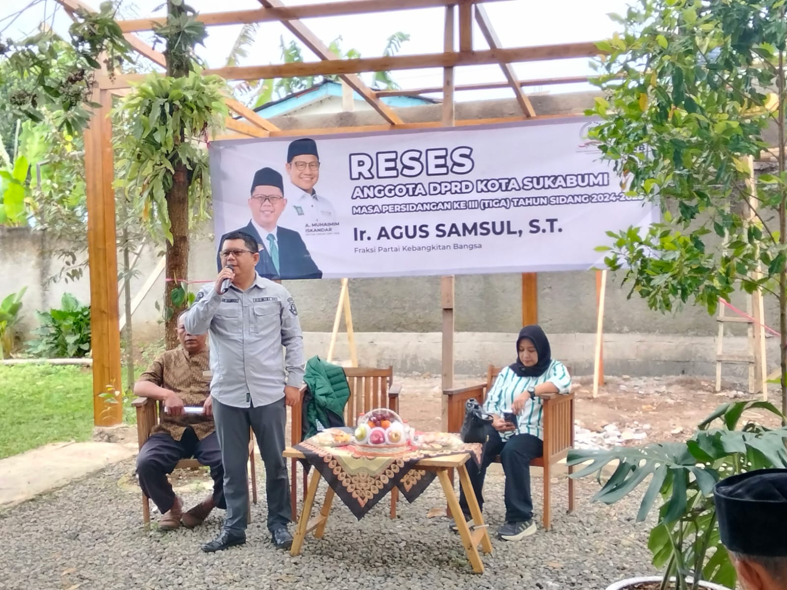 Aspirasi Masyarakat Mengalir di Reses Agus Samsul: Dari PPDB, Air Bersih, hingga Ekonomi Pemuda