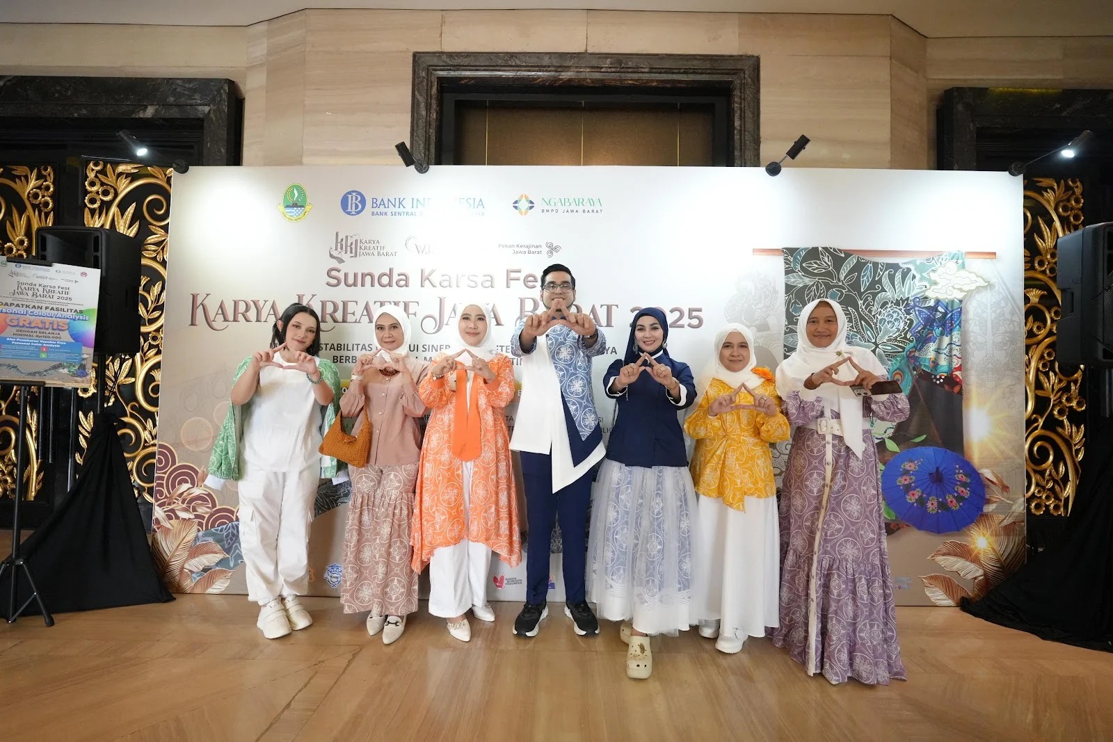 Batik Lokatmala Sukabumi Curi Perhatian di Sunda Karsa Fest 2025