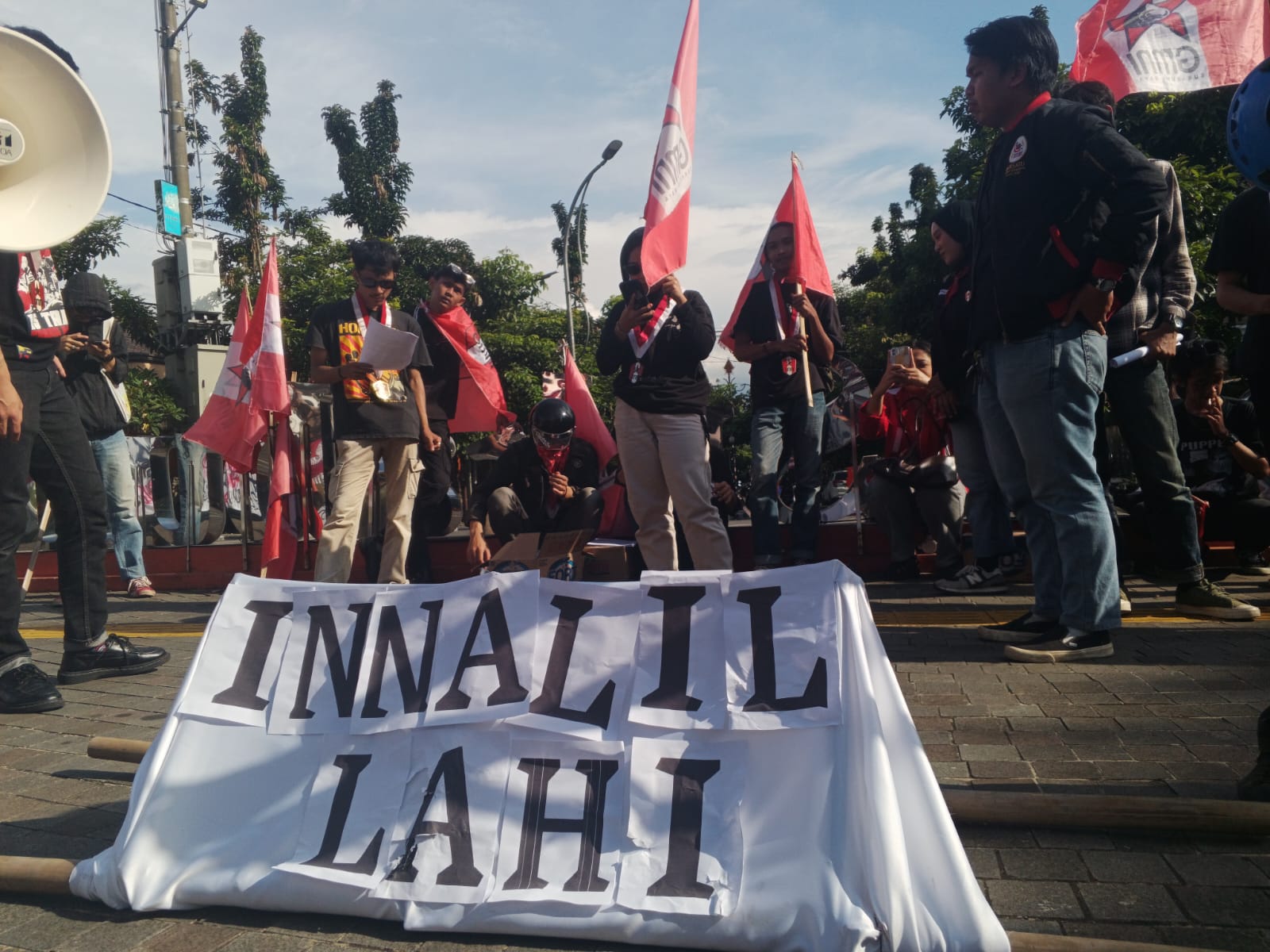 Demo GMNI di Balai Kota, Ayep Zaki Bantah TKPP Ilegal dan Nepotisme