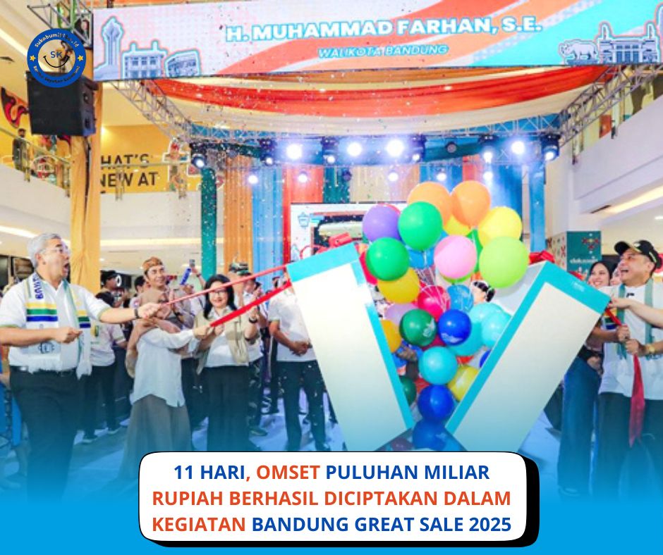 Bandung Great Sale 2025 Catat Perputaran Ekonomi Rp92 Miliar, Magnet Baru Pariwisata Belanja di Kota Kembang