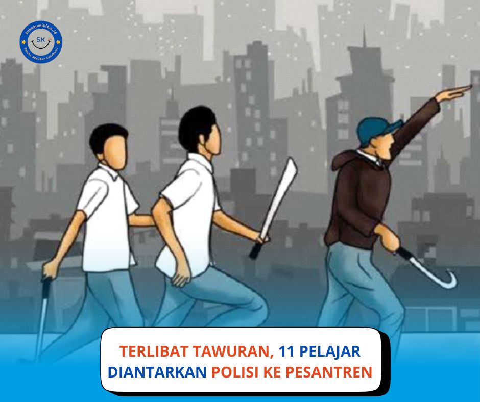 Tawuran Pelajar di Sukabumi: 11 Siswa Jalani Program Lentera Hati Bintana di Pesantren