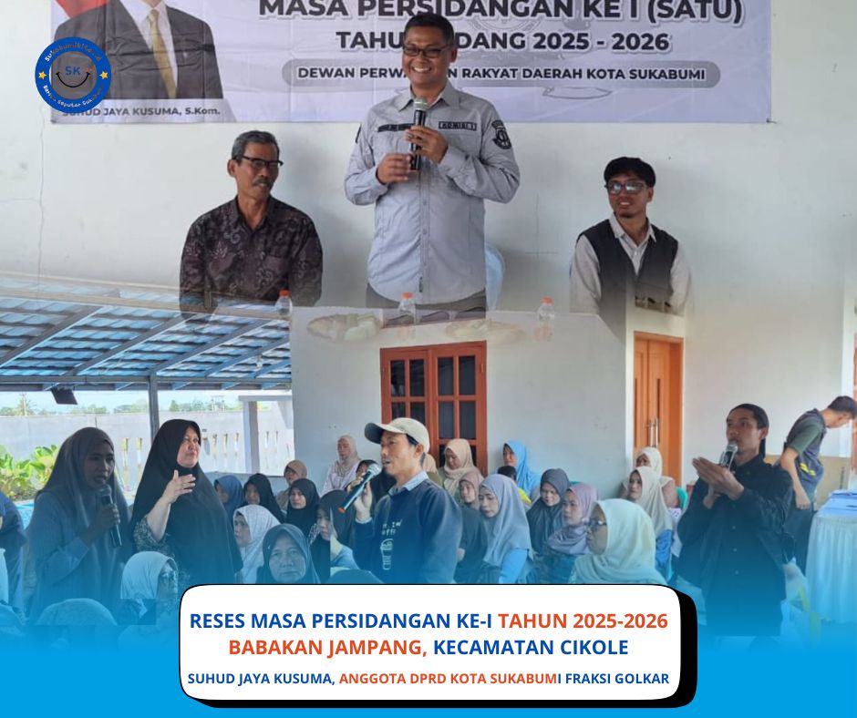 Reses Suhud Jaya Kusuma Serap Aspirasi Warga Soal Sampah dan Layanan Kesehatan di Sukabumi