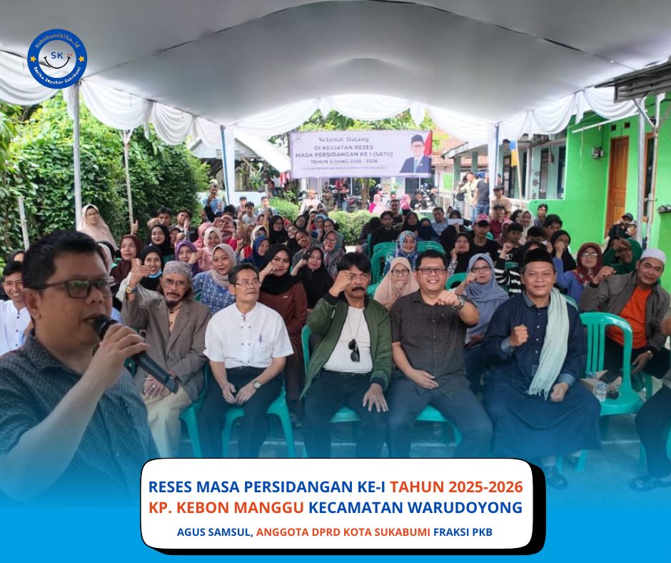 Reses Agus Samsul Ungkap Masalah Infrastruktur dan Kesenjangan Informasi di Kota Sukabumi