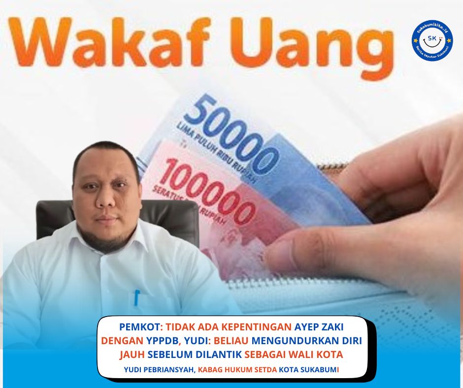 Pemkot Sukabumi Pastikan Program Wakaf Jadi Jalan Kebaikan Bersama
