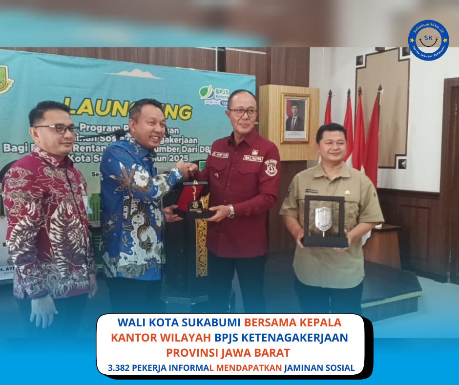 Pemkot Sukabumi Alokasikan Rp249 Juta untuk Perlindungan Pekerja Informal