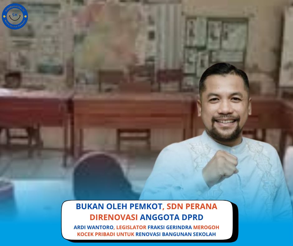 SDN Perana Cikole Akhirnya Direnovasi, Ardi Wantoro Turun Tangan dengan Dana Pribadi