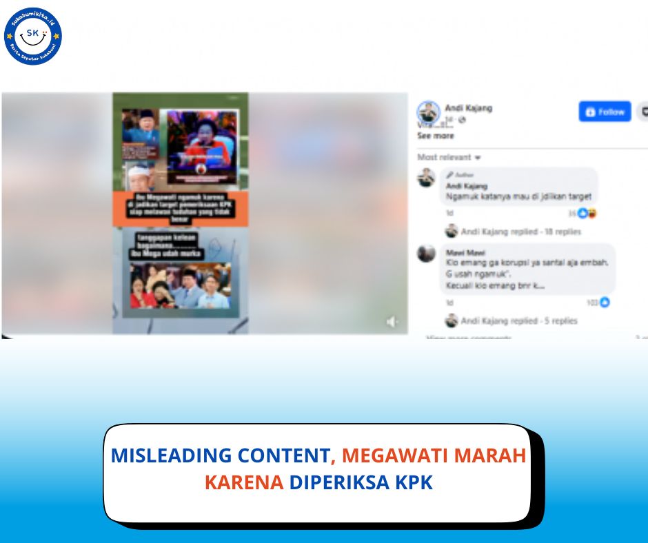 [Cek Fakta] Video Megawati Ngamuk Karena Diperiksa KPK Ternyata Hoaks, Ini Penjelasannya